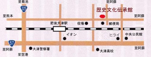 伝承館　案内図