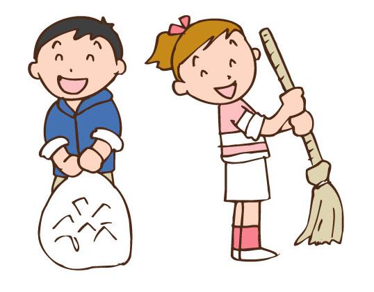 A：町の美環を保つ活動の画像