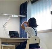自宅で授業に参加する児童の画像2