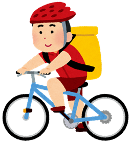 自転車男の子