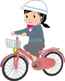 自転車女の子