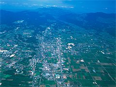 大津町の位置と地形の画像