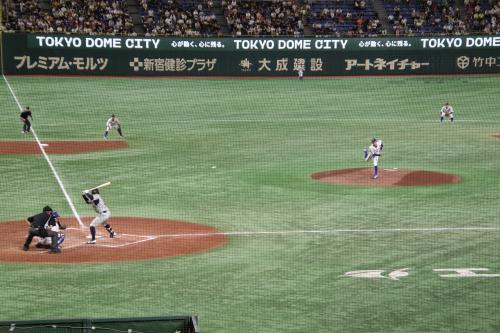都市対抗野球は東京ドームで開催されます