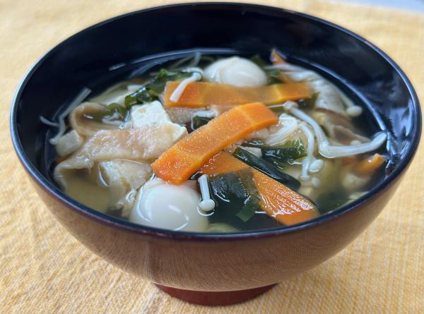 お麸のすまし汁