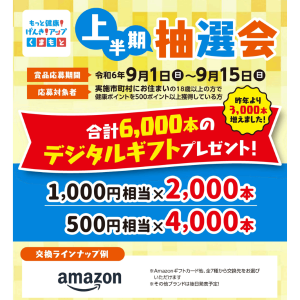 抽選会のご案内
