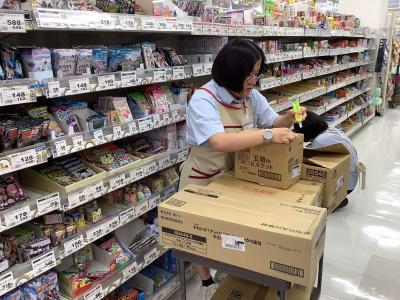 職場体験実習の様子