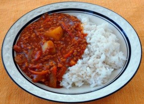 室っ子トマトカレー（煮物）