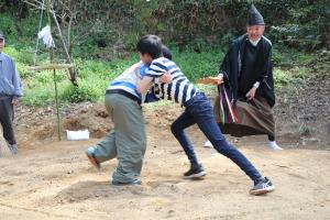 白熱した取組２