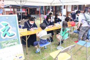 似顔絵ブース