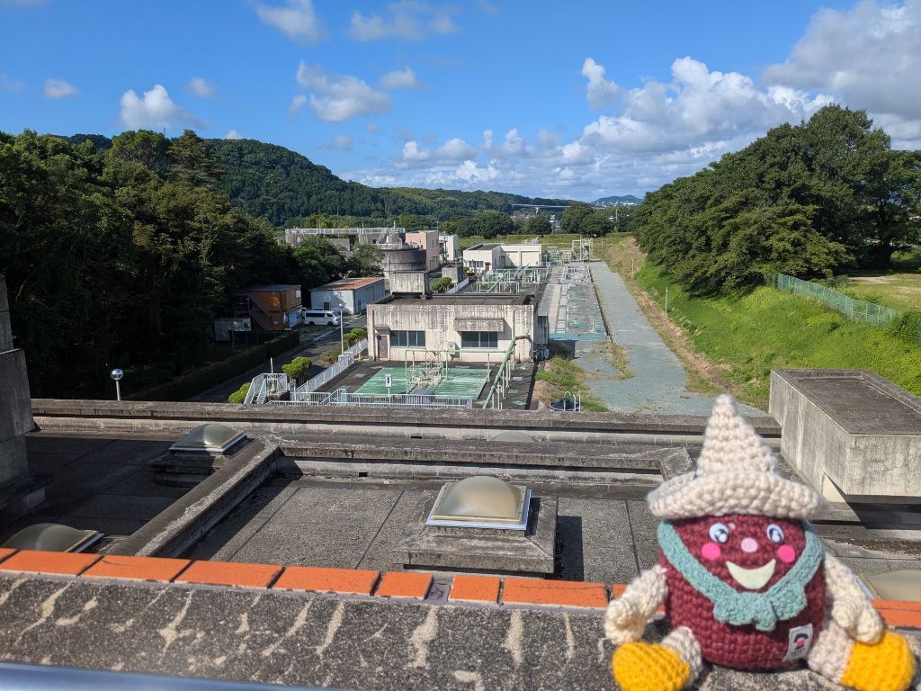 浄化センター全景