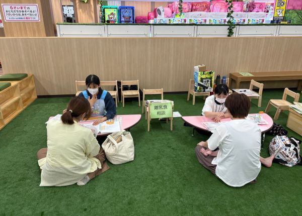 離乳食相談会の様子