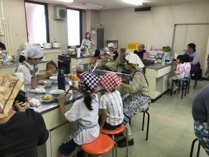 げんき食堂会食の写真