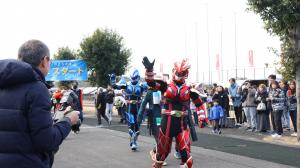 応援に来たグランパワーヒノクニ