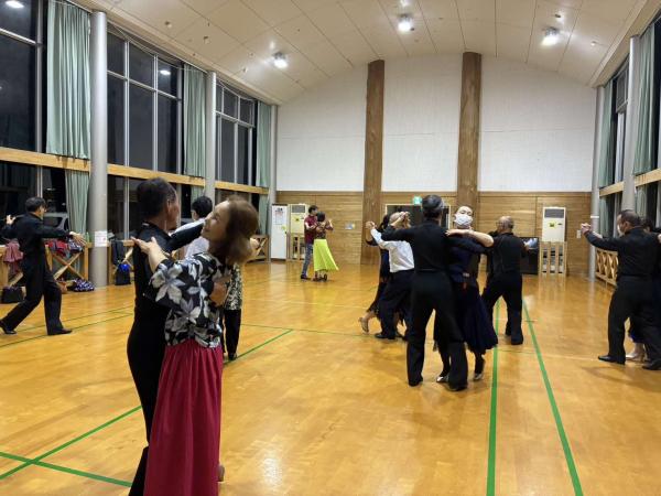 社交ダンス　練習風景