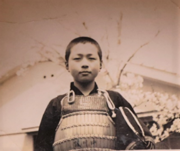 剣道に出会い、稽古に打ち込んでいた 中学2年生の大村さん
