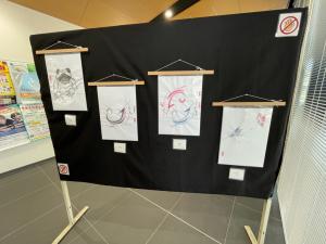 色とりどりの作品