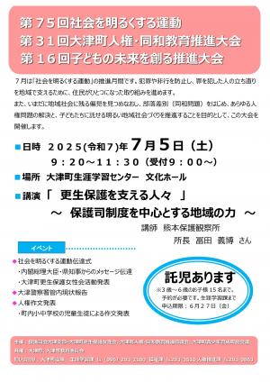 合同大会開催ポスター