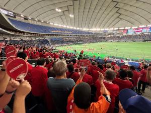 試合会場の様子